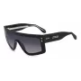ISABEL MARANT Moteriški akiniai nuo saulės IM-0155-S-807 Oversized Square Juodas acetatinis rėmelis Tamsiai pilki polikarbonatiniai lęšiai 99 mm lęšio plotis 135 mm kodinė ilgis UV400 apsauga
