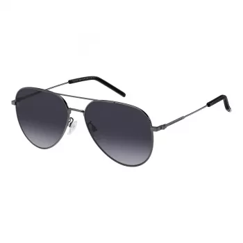 Tommy Hilfiger vyriški akiniai nuo saulės TH2111GSKJ1 – juodas rėmelis, pilki lęšiai, 60/16/150 mm
