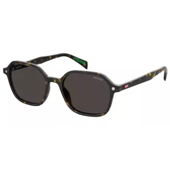 Levi's LV-5051-S-086 Unisex Square Sunglasses Havana/Grey 53mm