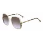 CAROLINA HERRERA Moteriški Akiniai Nuo Saulės HER0244SSZJ Kačių Akys Juodas Acetatas Pilki Gradientiniai Lęšiai 56/18/140 mm