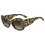 DSQUARED2 Moteriški Akiniai Nuo Saulės D2-0137-S-C9B Havana Acetate Square Frame Brown Gradient Lens 54mm