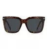BOSS moteriški akiniai nuo saulės BOSS1656S2VM Havana Acetate Square Frame Brown Gradient Lens 54mm