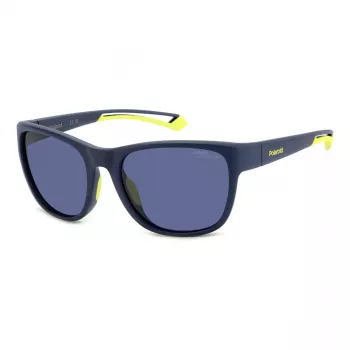 Polaroid Sport PLD7051SFLL Akiniai - Matinis Juodas Rėmelis, Pilki Poliarizuoti Lęšiai - Unisex - 57/19/130 mm