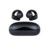 Happy Plugs Clip belaidės ausinės su atviru dizainu ir užsegimu (Juodos)