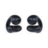 Happy Plugs Clip belaidės ausinės su atviru dizainu ir užsegimu (Juodos)