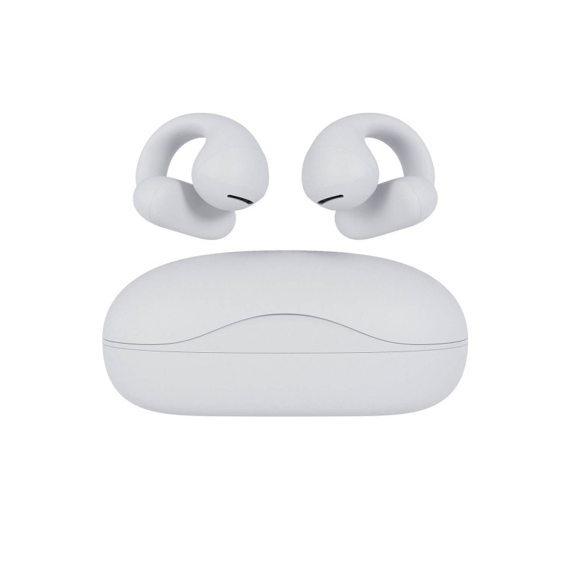 TURA SCANDINAVIA AB Happy Plugs Clip - True Wireless Open-Ear Earbuds (White)