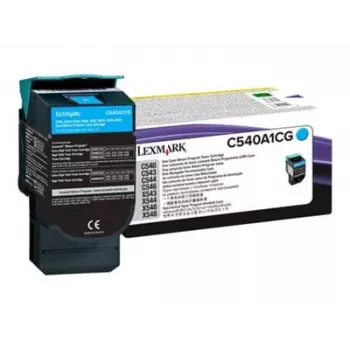 Lexmark C540A1CG mėlynas (cyan) originalus kasečių toneris