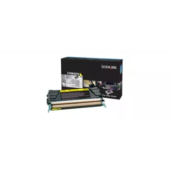 Lexmark High Yield - Geltona - Originalus Tonerio Kasetė