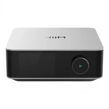 WiiM AMP ULTRA Streaming Amplifier, sidabrinis