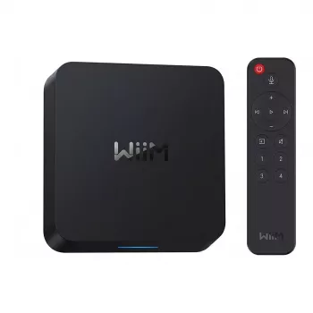 WiiM Pro Plus Smart Home Music Streaming System Black