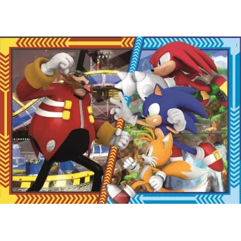 Clementoni 31755 Super Color Dėlionė Sonic The Hedgehog 180 Detalių