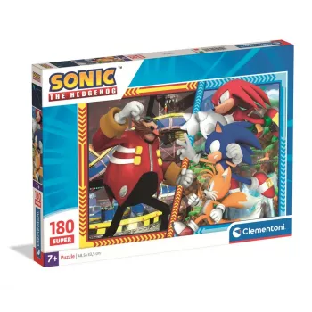 Clementoni 31755 Super Color Dėlionė Sonic The Hedgehog 180 Detalių