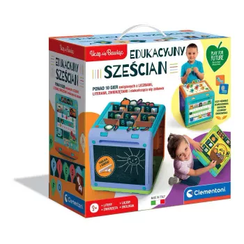 Clementoni Mokomasis Kubas Mokausi Žaisdamas Lenkų Kalba 50695