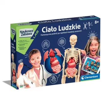 Clementoni Science Fun Human Body lenkų kalba 60249
