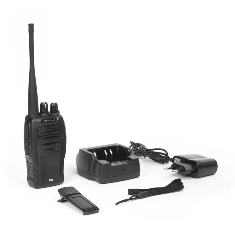 Midland G10 Pro PMR446 nešiojamoji radijo stotis, vienetinis