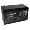TECNOWARE 12V 9Ah Sandarinis Švino-Rūgšties Akumuliatorius su Faston 6.3mm Gnybtais