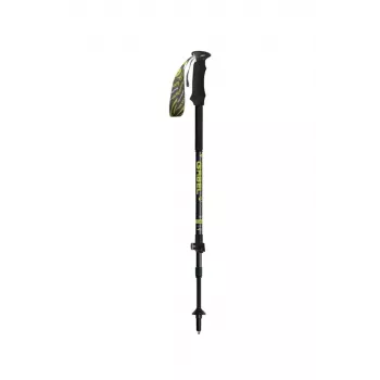 Escape Poles Carbon XT Tour ai GABEL - 3 sekcijų anglies pluošto žygio lazda, 66-142 cm, 218 g, juoda/raudona/geltona