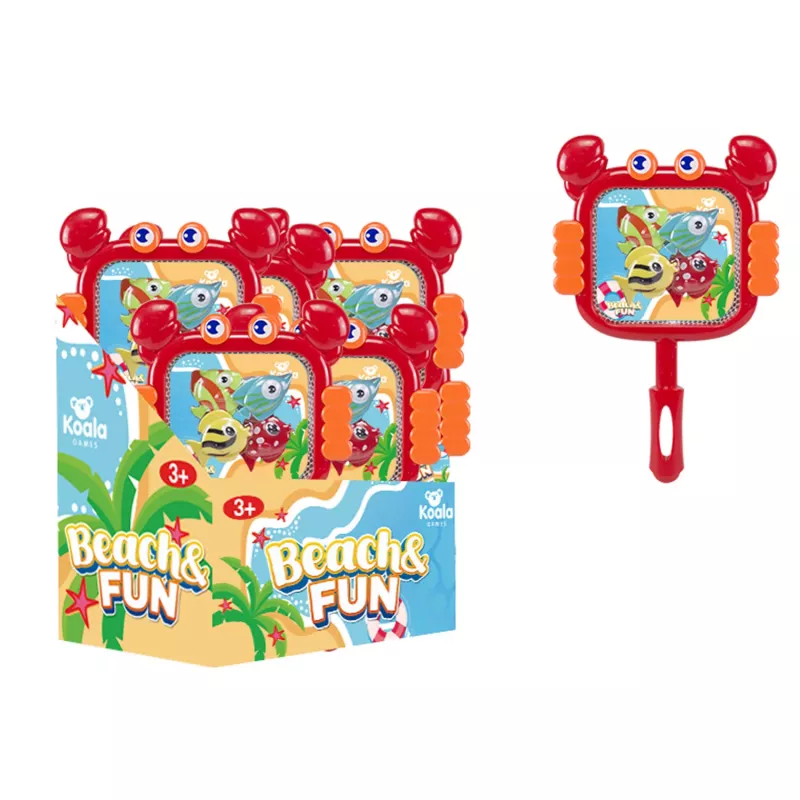 Koala Games G2663 Krabiuko formos žvejybos tinkliukas - Raudonas/Oranžinis