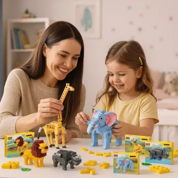 Koala Games G2667 Gyvūnėlių kaladėlės (Atsitiktinis asortimentas)