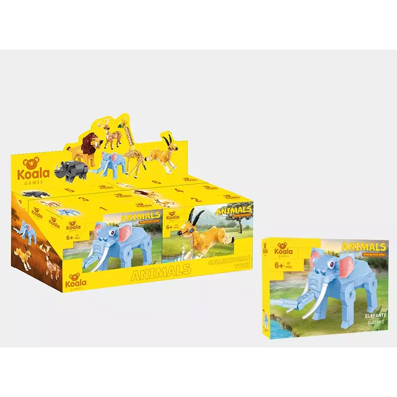 Koala Games G2667 Gyvūnėlių kaladėlės (Atsitiktinis asortimentas)