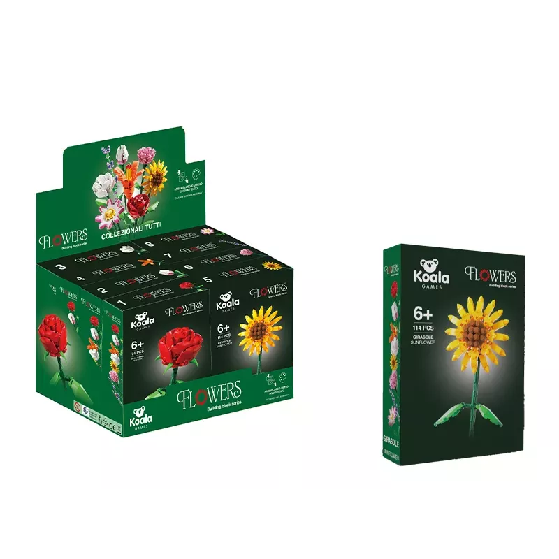 Koala Games G2672 Flowers Blocks (Random Color)