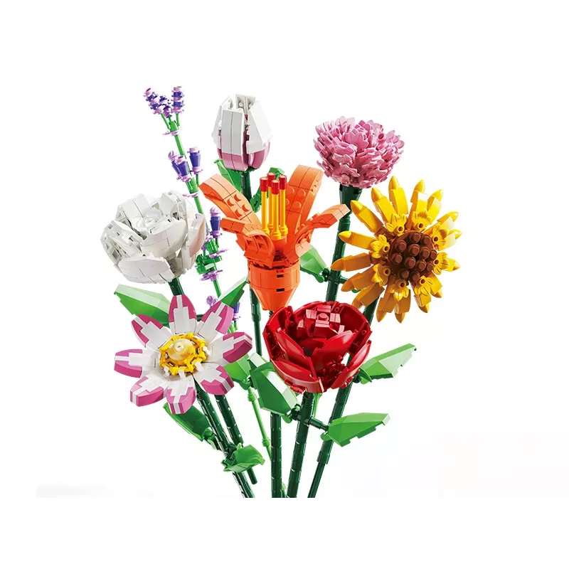 Koala Games G2672 Flowers Blocks (Random Color)