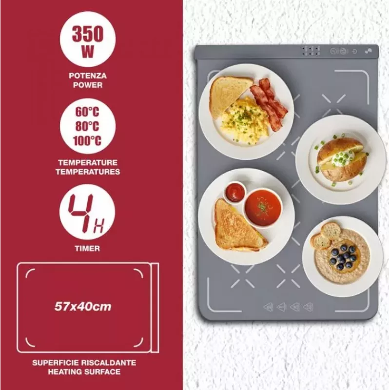 BEPER P101TEM100 elektrinis paklotinis šildytuvas vienvietei lovai 150x80 cm 60W baltas