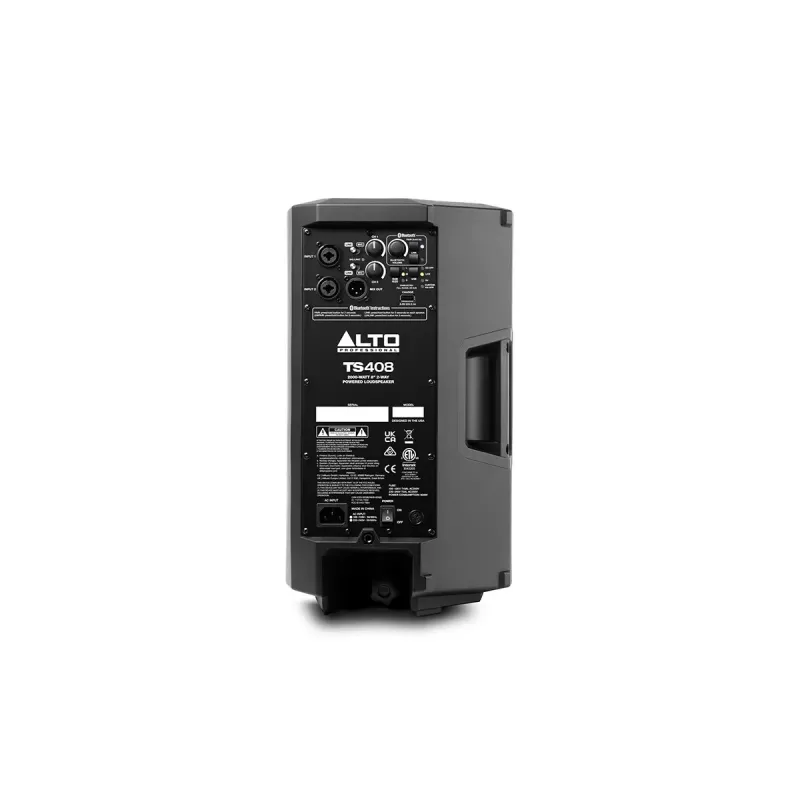 ALTO PROFESSIONAL TS 408 - 2000 vatų 8 colių dviejų krypčių aktyvus garsiakalbis su Bluetooth, DSP ir programėlės valdymu