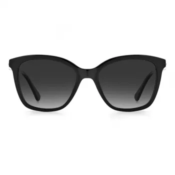 Kate Spade Reena/S 807 Moteriški Akiniai nuo Saulės - Juodas Rėmas, Pilki Lęšiai - 53/18/140 mm
