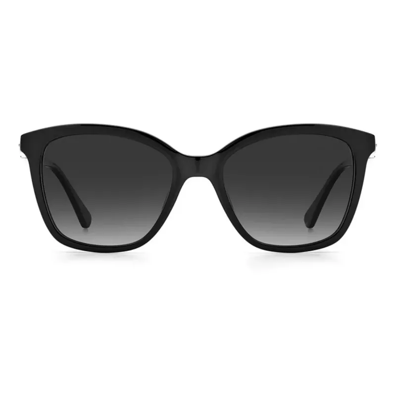 Kate Spade Reena/S 807 Moteriški Akiniai nuo Saulės - Juodas Rėmas, Pilki Lęšiai - 53/18/140 mm