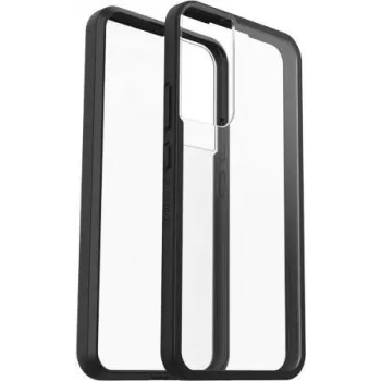 OtterBox React Series, skirta Samsung Galaxy S22+ – Skaidri/Juoda (Ne mažmeninė pakuotė) (77-86641)