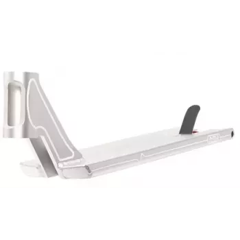 Aztek Fountain Silver Scooter Deck 20.5 inch x 4.8 inch