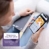 TrueLife NannyCam S3 Smart Video Baby Monitor su 3.2 colio spalvotu LCD ekranu, 720p HD, Wi-Fi, naktiniu matymu, dvipusiu garsu, temperatūros jutikliu, lopšinėmis, VOX, judesio detektoriumi, 300 m lauko veikimo nuotoliu