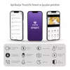 TrueLife NannyCam S3 Smart Video Baby Monitor su 3.2 colio spalvotu LCD ekranu, 720p HD, Wi-Fi, naktiniu matymu, dvipusiu garsu, temperatūros jutikliu, lopšinėmis, VOX, judesio detektoriumi, 300 m lauko veikimo nuotoliu