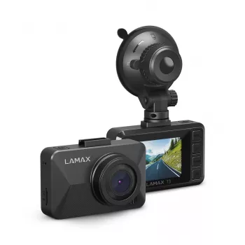 LAMAX T3 Dashcam Full HD 1080p 140° Wide Angle su G-Sensor ir Parkavimo režimu