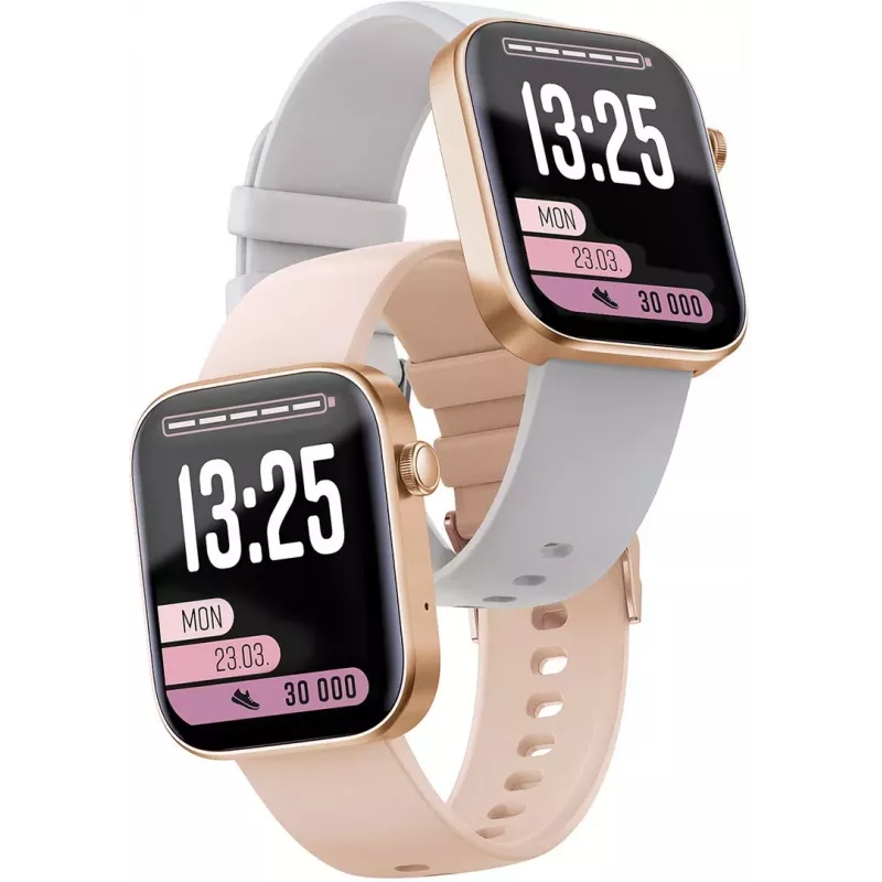 LAMAX BCool2 Plus Smartwatch 1.8 colio TFT liečiamas ekranas Auksinis