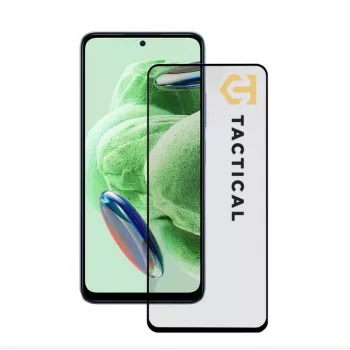 Tactical Glass Shield 5D, skirta Xiaomi Redmi Note 12 5G, juoda