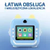 LAMAX InstaKid2 Plus vaikiška momentinė spausdinimo kamera, mėlyna
