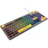 Rampage CYCLONE KNOB RGB 90% mechaninė klaviatūra, Outemu Blue jungikliai, juoda