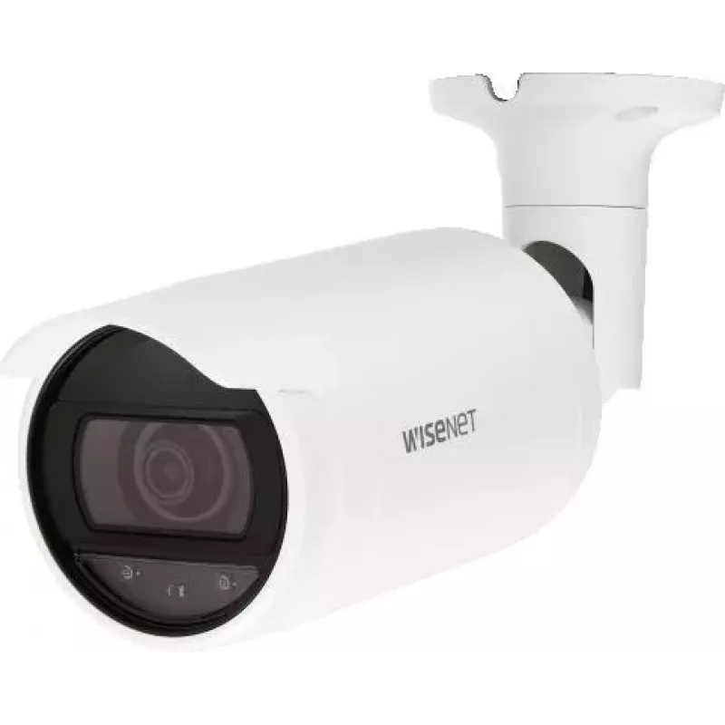 HANWHA 1/2.8 colio tinklinė kulkos formos kamera - Diena/Naktis - 3.3-10.3mm - 2560x1440 infraraudonųjų spindulių - IP66 - PoE