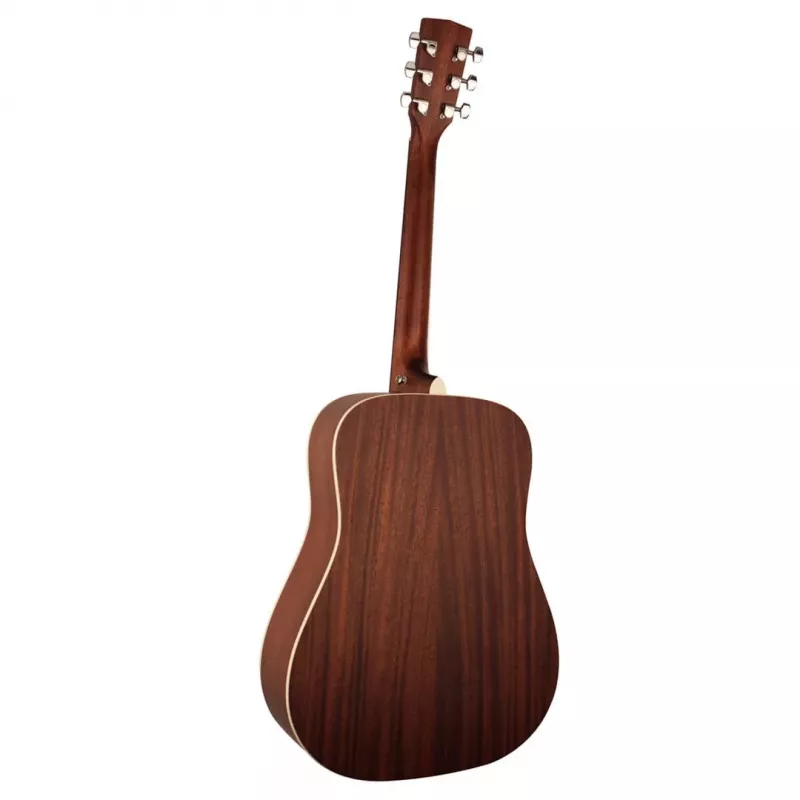 Cort Earth 70 BR akustinė gitara – dreadnought, solidinė Sitkos eglės viršutinė dalis, raudonmedžio galinė dalis ir šonai, natūralus satinas