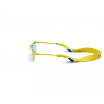 GUESS Moteriški Akiniai Nuo Saulės GU76770039V Juodi Pilkšvai Gradientiniai 140 mm