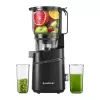 AMZCHEF SJ-036CBK Lėtas sulčiaspaudė (Juoda)