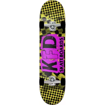 KFD Bandana Complete Skateboard 7.75 Geltona
