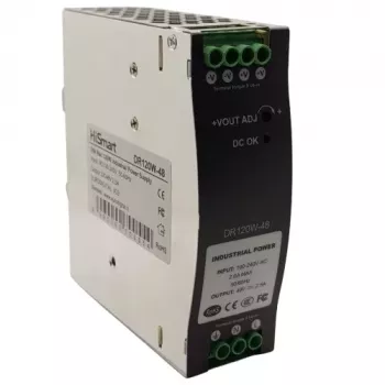 HISMART DR-120-48 DIN Rail maitinimo blokas 48V 120W 2.5A