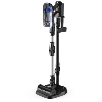 Rowenta X-Force Flex 14.60 Auto Docking belaidis stiebinis dulkių siurblys RH99C3 - mėlynas/aliumininis, 32,4V, 70 min veikimo, Aqua galvutė, LED apšvietimas