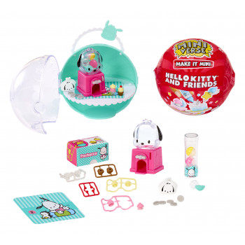 MGA's Miniverse - Make It Mini SANRIO Hello Kitty Series 4 aklosios kapsulės kūrybos rinkinys