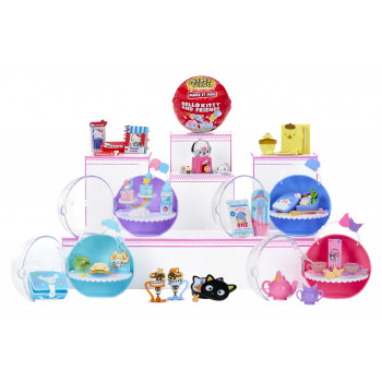 MGA's Miniverse - Make It Mini SANRIO Hello Kitty Series 4 aklosios kapsulės kūrybos rinkinys