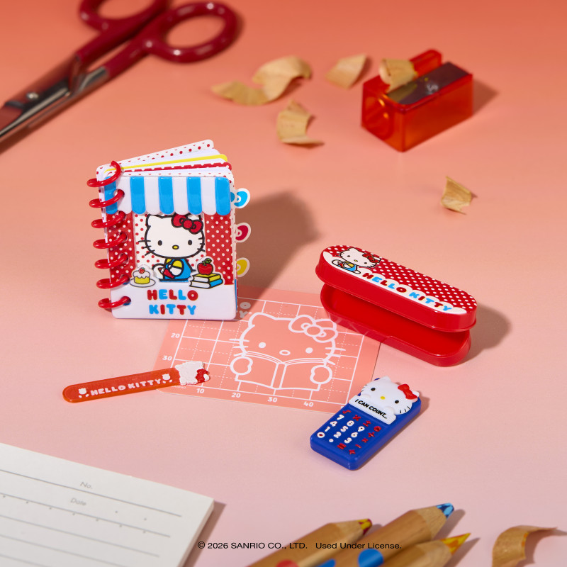 MGA's Miniverse - Make It Mini SANRIO Hello Kitty Series 4 aklosios kapsulės kūrybos rinkinys