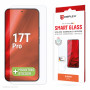 E.V.I. DISPLEX Smart Glass ekrano apsauga, skirta Xiaomi 13T Pro / 13T – 9H grūdintas stiklas, itin skaidrus, Easy-On rėmelis